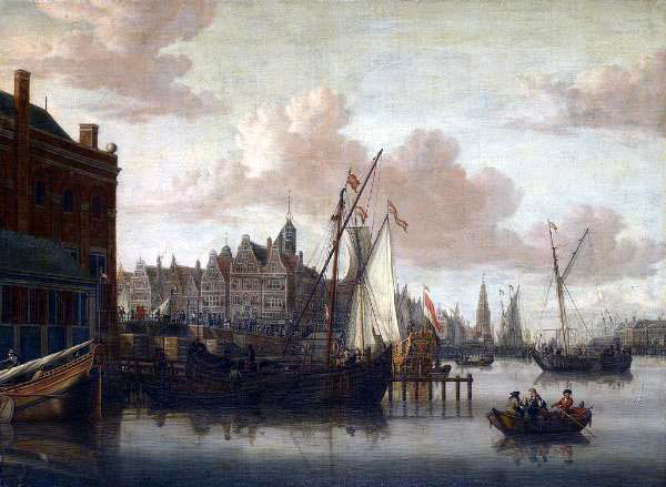 The IJ at the New Bridge